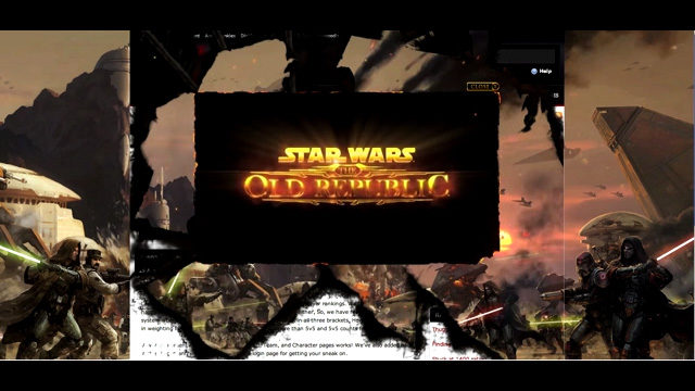 STAR WARS: THE OLD REPUBLIC screen