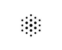 Symbol - grid of small spheres